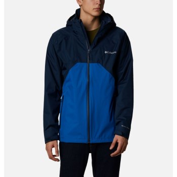 Columbia Muške Jakne - Rain Scape Tamnoplave Svijetlo Indigo | KIGS-30561